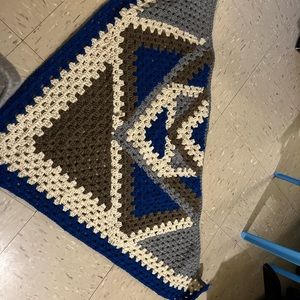 Handmade Kaleidoscope granny shawl